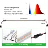 Luces de cultivoLuz de crecimiento de plantas LED - lámpara fito - espectro completo - 220V / 110V