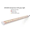 Lampe de culture à LED - lampe hydroponique - tube - spectre complet - 220 LED