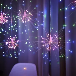 Guirlande de Noël - guirlandes décoratives - feux d'artifice - 3M - 500 LED