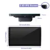 ANDROID 8.1 - DIN-2 CAR RADIO - 10.1" TOUCH SCREEN - GPS - BLUETOOTH - FM - WIFI - MP3 - MIRRORLINK