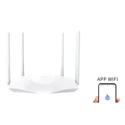 Tenda AX1800 AX3 - WLAN-Router - Dual-Band - Repeater - Signalverstärker - 2,4GHz / 5GHz