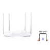 Tenda AX1800 AX3 - bezprzewodowy router WiFi - dwuzakresowy - repeater - wzmacniacz sygnału - 2,4 GHz / 5 GHzSieć