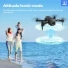 DronesFLYHAL E69 - WIFI - FPV - 1080P HD Wide Angle Camera - Foldable - RC Drone Quadcopter - RTF