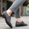 Klassieke schoenschoenen met spitse neus - veters - zwart roosterSchoenen