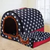 Faltbares Haustierhaus - tragbarer weicher Zwinger - Bett - für Hunde / Katzen