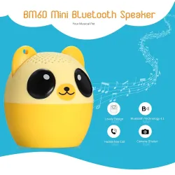 Mini Bluetooth-luidspreker - draadloos - handsfree bellen - camerasluiter - dierenvormBluetooth Luidsprekers