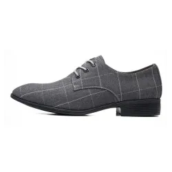 Klassieke schoenschoenen met spitse neus - veters - zwart roosterSchoenen