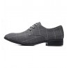 Classic pointed toe shoe shoes - laced-up - black lattice