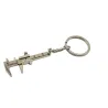 llaveroMini llavero de metal con regla de pinza vernier