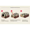 Fashionable pet house - dogs / cats - foldable