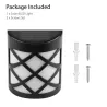 Solar wandlamp - tuinlamp - met bewegingssensor - waterdicht - 6 LEDSolar verlichting