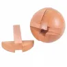 Wooden ball - lock puzzle - educational unlock toy