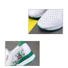 Trendy hoge instappers - slip-on - met bloemenprintSchoenen