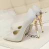 Tacones altosSexy pumps - with metal carved thin high heel