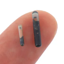 Diermicrochip - RFID-tag - met EM4305-chip - voor identificatie van vissen / honden / kattenDieren & huisdieren