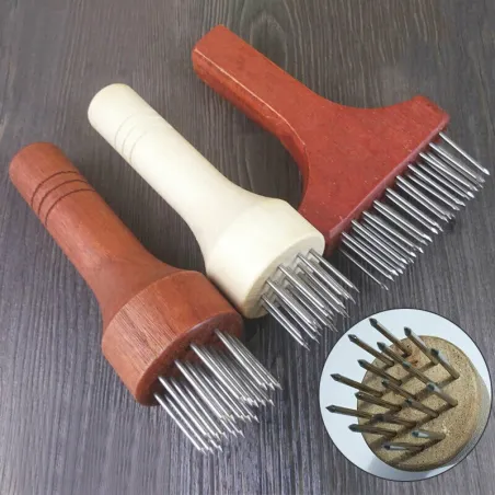 Marteau aiguille - pilon en acier inoxydable - pour peau de poitrine de porc