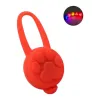 Anti-verlorener Silikonanhänger - für Haustierhalsband - leuchtende LED