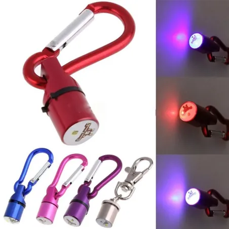 Aluminiumanhänger - für Hunde-/Katzenhalsband - wasserdicht - mit LED