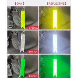 Kerzenlichter Streamer - reflektierender Schlüsselanhänger - Sicherheitsanhänger