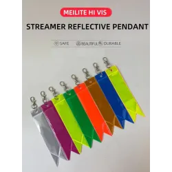 Kerzenlichter Streamer - reflektierender Schlüsselanhänger - Sicherheitsanhänger