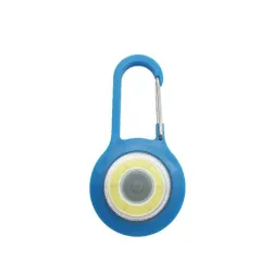 LED Karabiner - Warnlampe - zum Wandern / Camping / Nachtspazieren