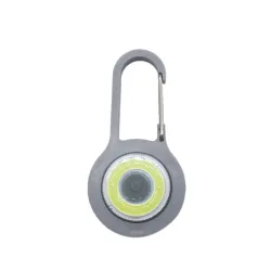 LED Karabiner - Warnlampe - zum Wandern / Camping / Nachtspazieren