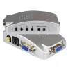 Konwerter sygnału PC - przejściówka - VGA do TV AV RCA - NTSC PALPrzełączniki HDMI