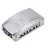 Conmutadores HDMIPC signal converter box - adapter - VGA to TV AV RCA - NTSC PAL