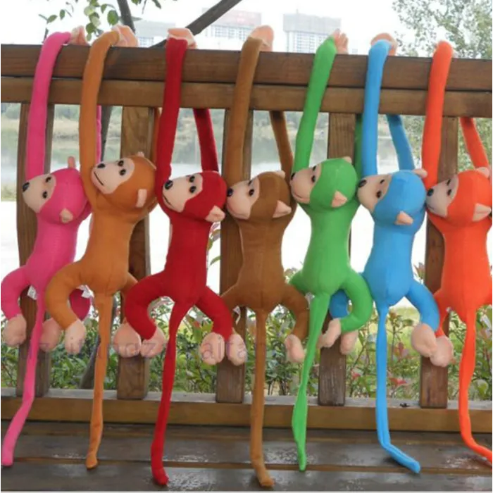 Singe aux bras longs - peluche - 60cm
