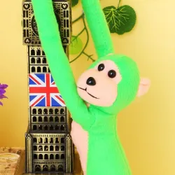 Singe aux bras longs - peluche - 60cm