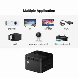 CHUWI - LarkBox - 4K mini-pc Intel Celeron - J4115 Quad Core - HD USB-C - 6GB RAM 128GB ROM - Windows 10 - desktopcomputerLap...