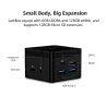 CHUWI - LarkBox - 4K mini PC Intel Celeron - J4115 Quad Core - HD USB-C - 6GB RAM 128GB ROM - Windows 10 - desktop computer