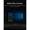 CHUWI - LarkBox - 4K mini PC Intel Celeron - J4115 Quad Core - HD USB-C - 6GB RAM 128GB ROM - Windows 10 - desktop computer