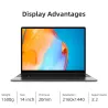 CHUWI GemiBook Pro - 14 cali - 2K - 12GB RAM 256GB - SSD - Windows 10 - komputer z podświetleniem / klawiaturąLaptopy