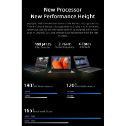 CHUWI GemiBook Pro - 14 inch - 2K - 12GB RAM 256GB - SSD - Windows 10 - computer with backlit / keyboardLaptops