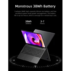 portátilesCHUWI GemiBook Pro - 14 inch - 2K - 12GB RAM 256GB - SSD Intel Celeron - Windows 10 - computer with backlit / keyboard