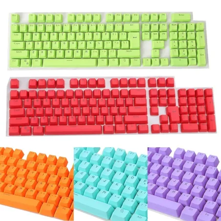 Tastenkappen - für mechanische Tastatur - 106 Tasten - mit Hintergrundbeleuchtung