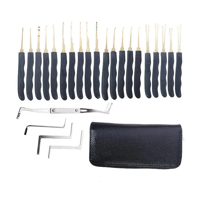 Ensemble de crochets de serrure à crochet simple professionnel 24 pièces