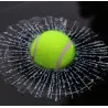 PegatinasPelota de tenis - pegatina de ventana rota