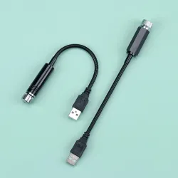 Mini-Nachthimmel-Sternprojektor - für Autoinnendach - LED - USB