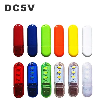 Przenośna lampka nocna - lampa do czytania - LED - USB - U-disk - 1,5WAkcesoria