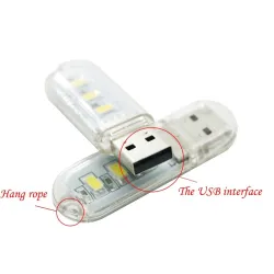 Portable night light - reading lamp - LED - USB - U-disk - 1.5W