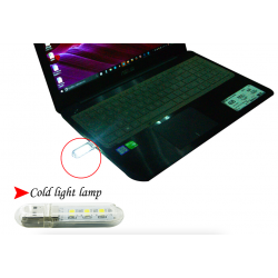 AccesoriosPortable night light - reading lamp - LED - USB - U-disk - 1.5W