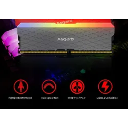 Asagrd Loki w2 - W2 D4 8GBX2 3200 RGB - DDR4 DIMM - pamięć stacjonarna RAM - do komputera - dwukanałowaPamięć RAM