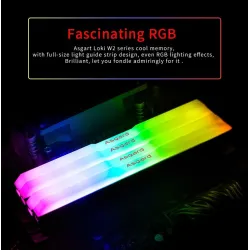 Asagrd Loki w2 - W2 D4 8GBX2 3200 RGB - DDR4 DIMM - pamięć stacjonarna RAM - do komputera - dwukanałowaPamięć RAM
