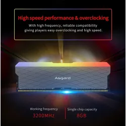 Asagrd Loki w2 - W2 D4 8GBX2 3200 RGB - DDR4 DIMM - pamięć stacjonarna RAM - do komputera - dwukanałowaPamięć RAM