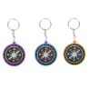 Plastic compass - keychainKeyrings