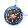 Plastic compass - keychainKeyrings