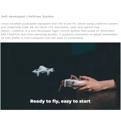 BETAFPV Cetus Kit - 1S - FPV - 1/4" CMOS Sensor - 800TVL Camera - Goggles Racing - RC Drone Quadcopter
