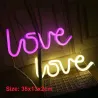Luces & IluminaciónLove shaped - LED neon lights / night light - USB